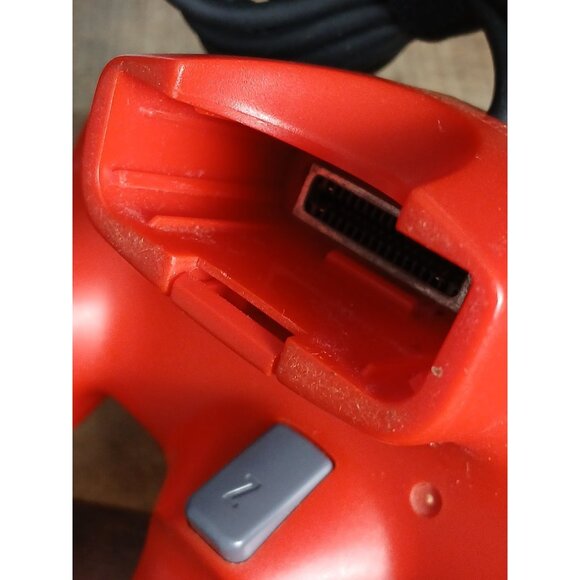 N64 Nintendo 64 Original Red Original Controller OEM NUS-005 Tested - Picture 10 of 11